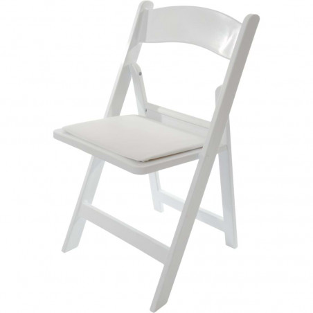 Folding chair for rent (white)