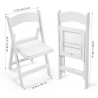 Folding chair for rent (white)
