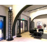 Aluminum alloy black truss For Rent